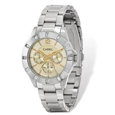 Chisel Stainless Steel Champagne Dial Watch Men&#39;s TPW100, MPN: TPW100, 886774553528