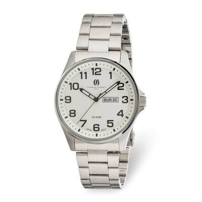 Charles Hubert White Dial Watch Stainless Steel XWA6376, MPN: XWA6376, 848870009859