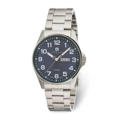 Charles Hubert Blue Dial Watch Stainless Steel XWA6375, MPN: XWA6375, 848870009842