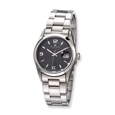 Charles Hubert Stainless Steel Black Dial Watch Men&#39;s XWA2698, MPN: XWA2698, 811233016566