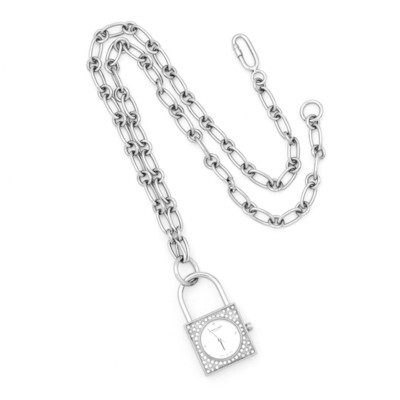 Charles Hubert Stainless Steel White Dial Pendant Watch Ladies XWA1825, MPN: XWA1825, 811233010861