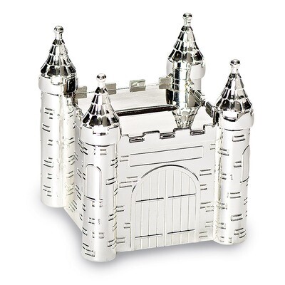 Castle Bank Silver-tone GM19081, MPN: GM19081, 89945572063