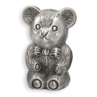 Teddy Bear With Bow Metal Bank GM8371