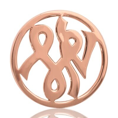 Nikki Lissoni Courage Rose Gold Plated 33mm Coin C1008RGM, MPN: C1008RGM, 8718627460252