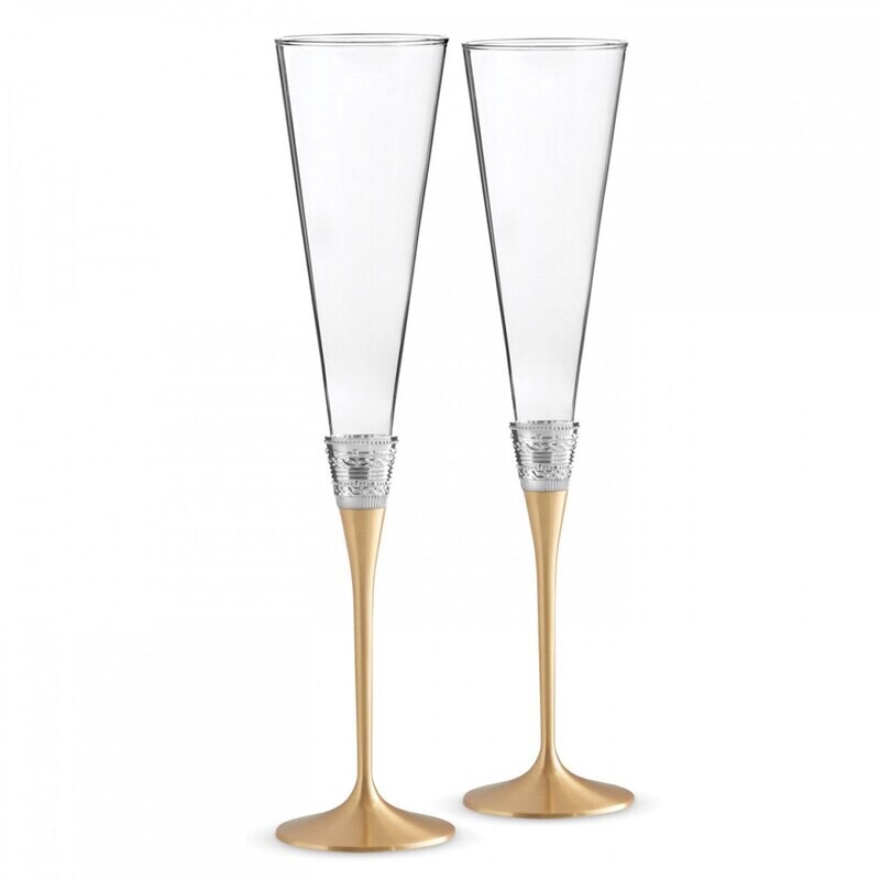 Vera Wang With Love Gold Toasting Flute Pair