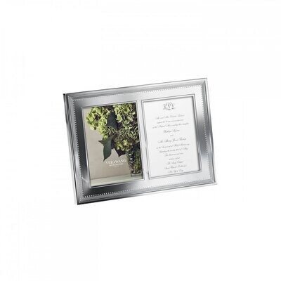 Vera Wang Grosgrain Picture Frame Double Invitation 5 x 7 Inch, MPN: 54735705762, 91574032528