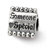 Someone Special Triangle Bead - Sterling Silver QRS1404, MPN: QRS1404, 883957304434