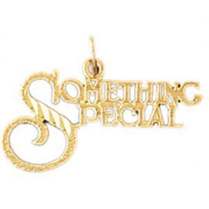 Dazzlers Jewelry Someone Special Pendant Necklace Charm Bracelet in Yellow, White or Rose Gold 1025…