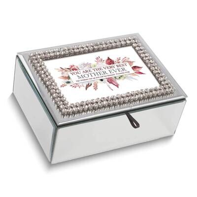 The Very Best Mother Silver Crystal Mirrored Music Box GM24759, MPN: GM24759, 603799354813