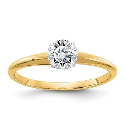 4-prong 1/2 round Very Lightweight Shank 14k Yellow Gold YGSH13-11MT, MPN: YGSH13-11MT, 191101323256