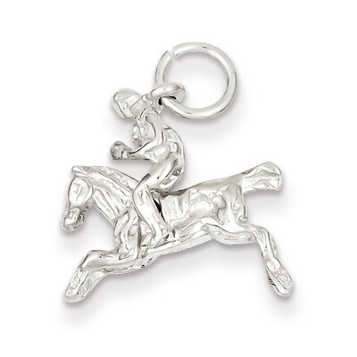 Moveable Bronco Charm Sterling Silver QC849, MPN: QC849, 883957917504