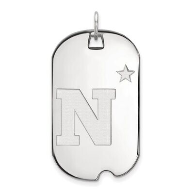 Navy Large Dog Tag Sterling Silver SS008USN, MPN: SS008USN, 886774702407