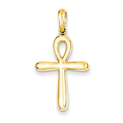 Ankh Cross Pendant 14k Gold K2277, MPN: K2277, 883957265377