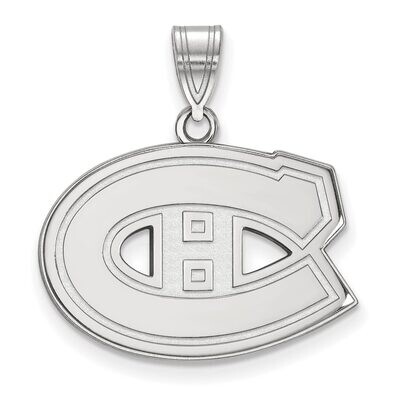 Montreal Canadiens Medium Pendant Sterling Silver SS003CAN, MPN: SS003CAN, 886774745039
