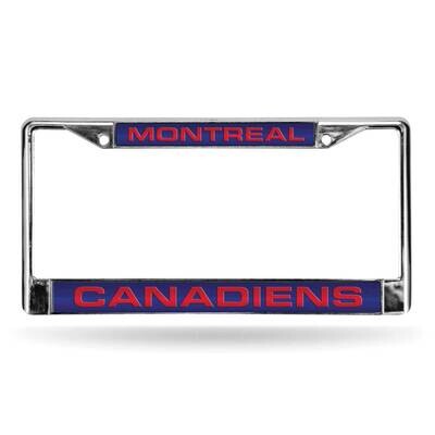 NHL Montreal Canadiens Laser Chrome Car License Plate Frame GC7116, MPN: GC7116, 94746403133
