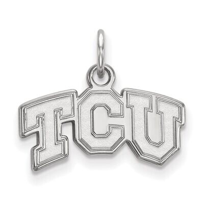 Texas Christian University Extra Small Pendant Sterling Silver SS001TCU, MPN: SS001TCU, 886774700137