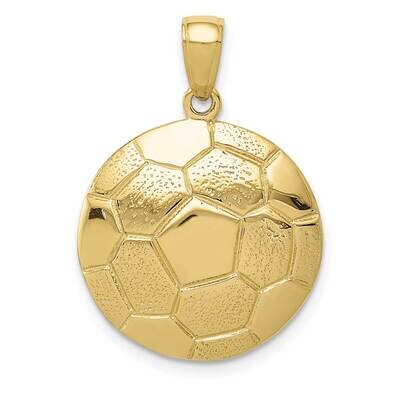 Soccer Ball Pendant 10k Gold 10K3584, MPN: 10K3584,