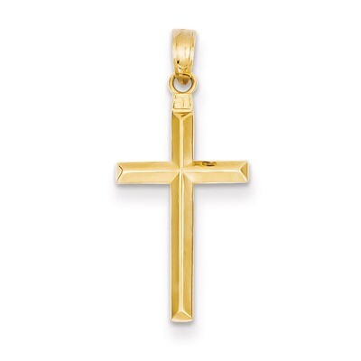 Reversible Latin Cross Pendant 14k Gold C3865, MPN: C3865, 637218075850