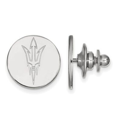 Arizona State University Lapel Pin 14k White Gold 4W009AZS, MPN: 4W009AZS, 886774836300