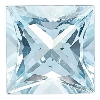 Aquamarine 4mm Princess A Quality AQ-0400-SQP-A, MPN: AQ-SQP-A,