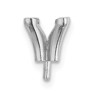 Princess 4-Prong V-End TruSeatr with Peg 3.0mm Setting Palladium PD2609, MPN: PD2609,