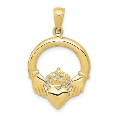 Claddagh Pendant 10k Gold Polished 10C2192, MPN: 10C2192,