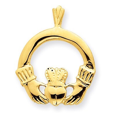 Claddagh Pendant 14k Gold C1753, MPN: C1753, 883957856056