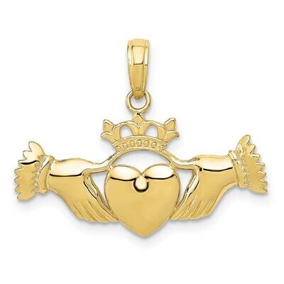 Claddagh Pendant 10k Gold Polished 10D1927, MPN: 10D1927,