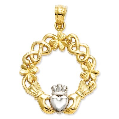 Claddagh Pendant 14k Gold C3036, MPN: C3036, 886774617190