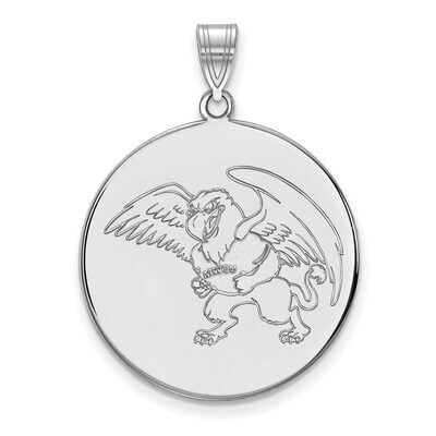 Missouri Western State University Extra Large Disc Pendant Sterling Silver SS002MWC, MPN: SS002MWC,…