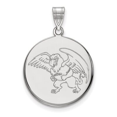 Missouri Western State University Large Disc Pendant Sterling Silver SS001MWC, MPN: SS001MWC, 88677…