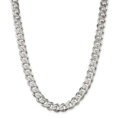 26 Inch 11mm Curb Chain Sterling Silver QCB300-26, MPN: QCB300-26, 883957750323