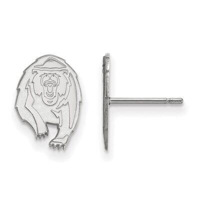 University of California Berkeley Small Post Earring 10k White Gold 1W031UCB, MPN: 1W031UCB, 886774…