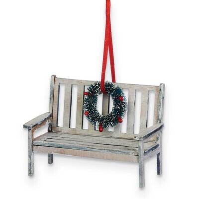 Christmas Bench Ornament GM23529, MPN: GM23529, 89945695328