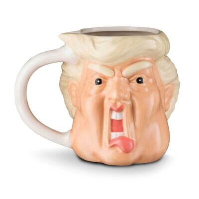 Donald Trump Face Shape Ceramic Coffee Mug GM22428, MPN: GM22428, 700629553702