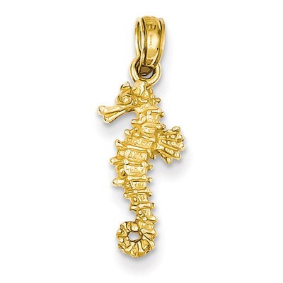 Sea Horse Pendant 14k Gold K2979, MPN: K2979, 637218068562