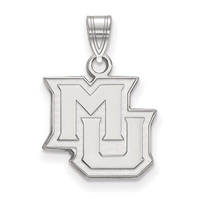 Marquette University Small Pendant Sterling Silver SS015MAR, MPN: SS015MAR, 886774688985