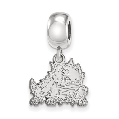 Texas Christian University Bead Charm Small Dangle Sterling Silver SS029TCU, MPN: SS029TCU, 8867747…