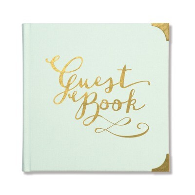 Gilded Mint Deluxe Guest Book GM18417, MPN: GM18417, 63622576773