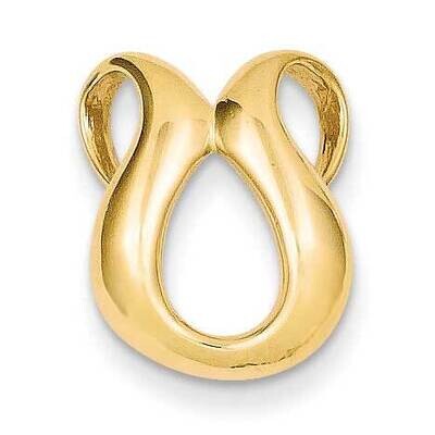 Fits up to 2mm Regular &amp; 4mm Fancy/Reversible Fancy Omega Slide 14k Gold SL291, MPN: SL291, 6372180…