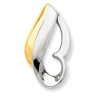 Fits up to 6mm Omega, 8mm Reversible, Omega Slide 14k Two-Tone Gold SL74, MPN: SL74, 886774257457