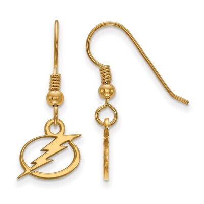 Tampa Bay Ligtning x-Small Dangle Earring Wire Gold-plated Silver GP006LIG, MPN: GP006LIG, 88677490…