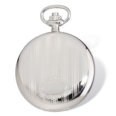 Charles Hubert White Skeleton Dial 53mm Pocket Watch XWA4910, MPN: XWA4910, 848870006933