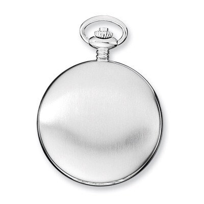 Charles Hubert Stainless Steel Skeleton Dial Pocket Watch XWA4334, MPN: XWA4334, 848870002126