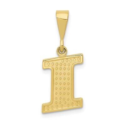 Initial I Pendant 10k Gold 10C1449-I, MPN: 10C1449-I,