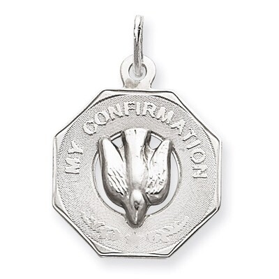 My Confirmation Disc Charm Sterling Silver QC2394, MPN: QC2394, 191101181214