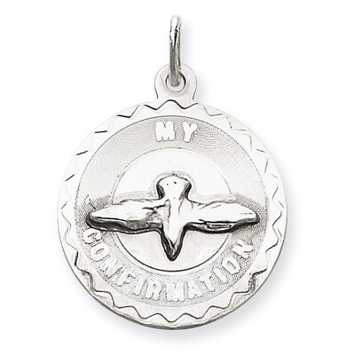 My Confirmation Disc Charm Sterling Silver QC2395, MPN: QC2395, 191101181221