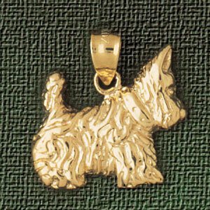 Dazzlers Jewelry Red Setter Dog Pendant Necklace Charm Bracelet in Yellow, White or Rose Gold 2084,…