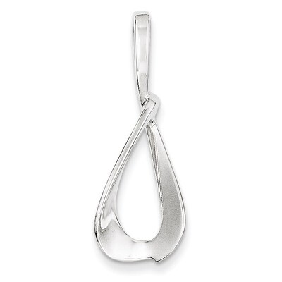 Slide Fits up to 2.5mm Omega 14k White Gold SLW80, MPN: SLW80, 191101371592