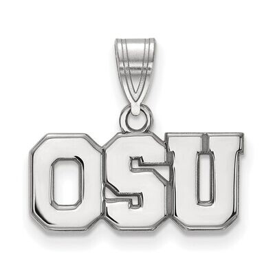 Ohio State University Medium Pendant 10k White Gold 1W082OSU, MPN: 1W082OSU, 886774793665